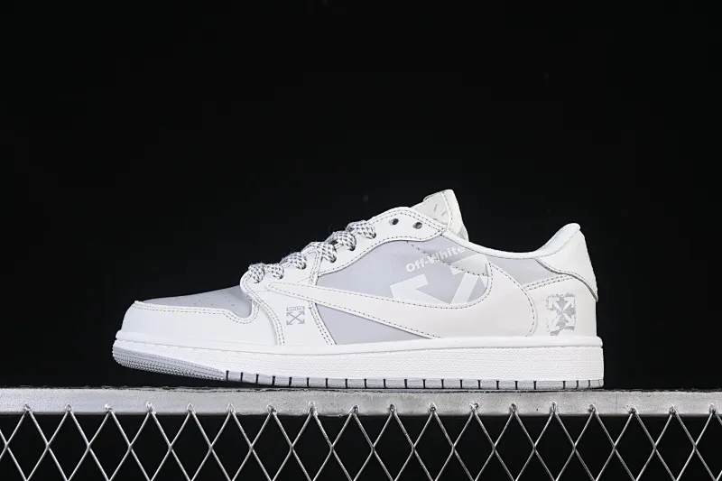 All categories Air Jordan Jordan series basketball shoes Air Jordan 1 Low High-end customized low-top sneakers Travis Scott x Fragment Design x Air Jordan 1 Low OG SP AJ1 Joe 1 OFF joint starlight gray low-top cultural casual sneakers DZ5899-009